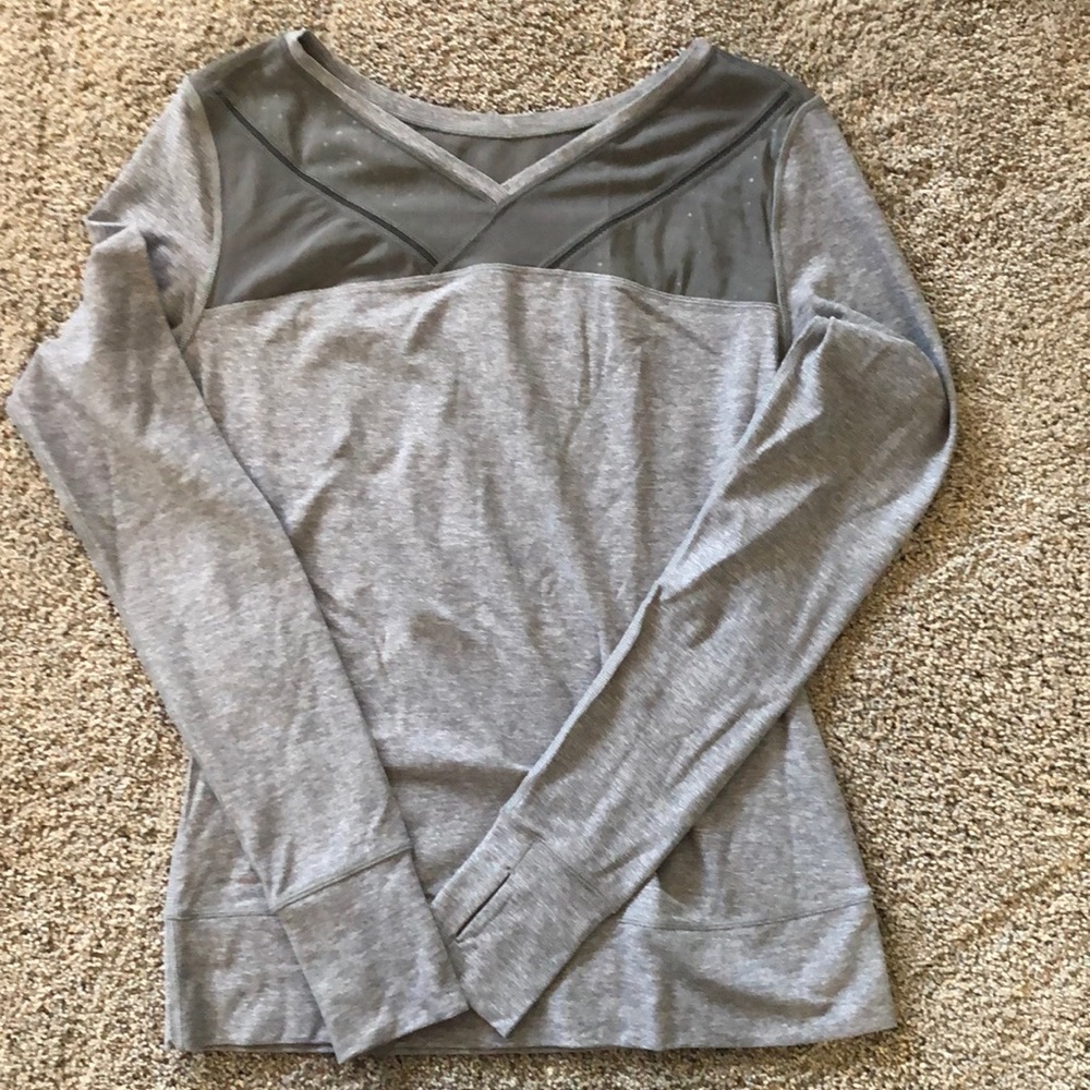 Mesh shoulder top
